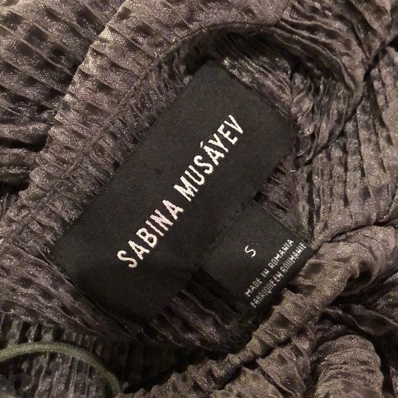 Sabina Musayev Shirin Dress Moss Small - Picture 3 of 7